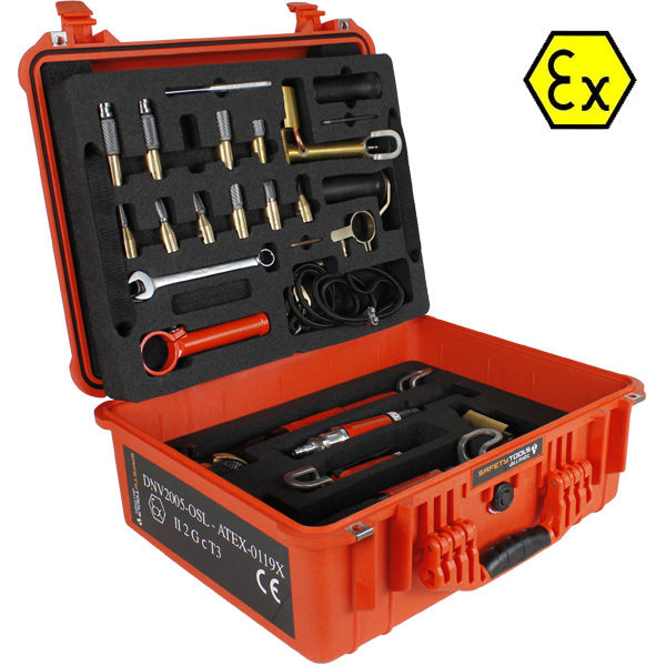 A-0044 - Spark-free grinding kit front only top